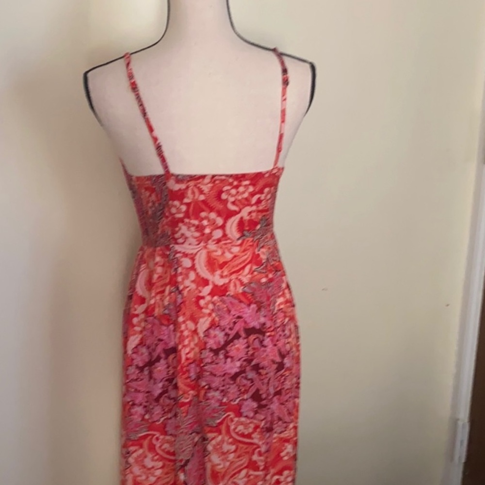 NWOT Free People Forever Yours Smocked Maxi Dress - Picture 7 of 11